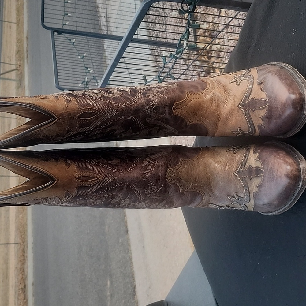 Matisse Marfa All Leather Western Cowboy Boots Size 9M - Picture 2 of 14